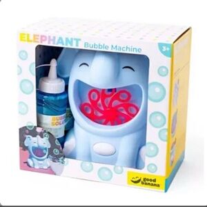NIB Good Banana Elephant Bubble Machine
